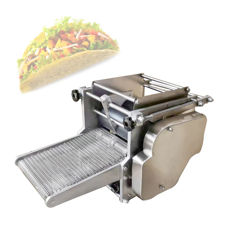 

300W Commercial Mexican Taco Tortilla Machine Stainless Steel Tortilla Making Machine