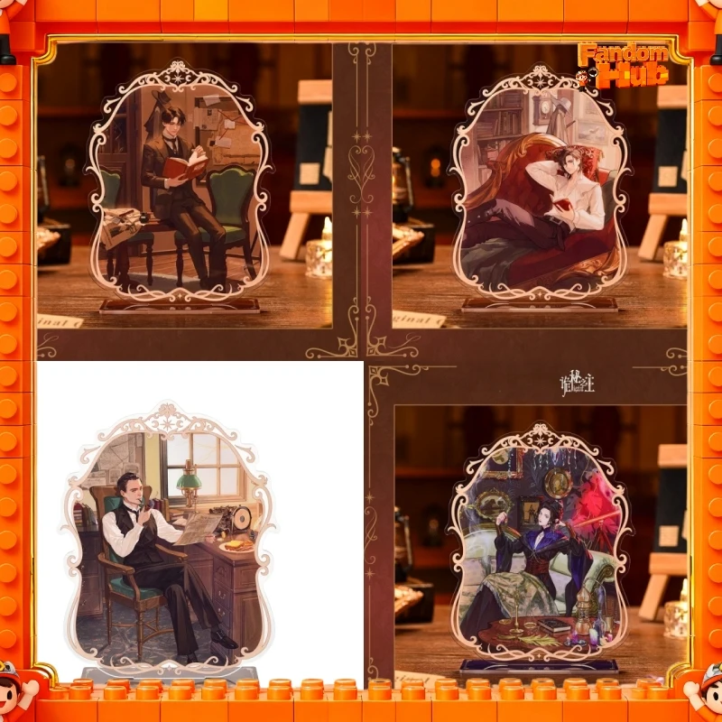 

Genuine Lord Of Mysteries Nighthawks Other Side Series Klein Moretti Dunn Smith Leonard Anime Standee Toy Fans Gift