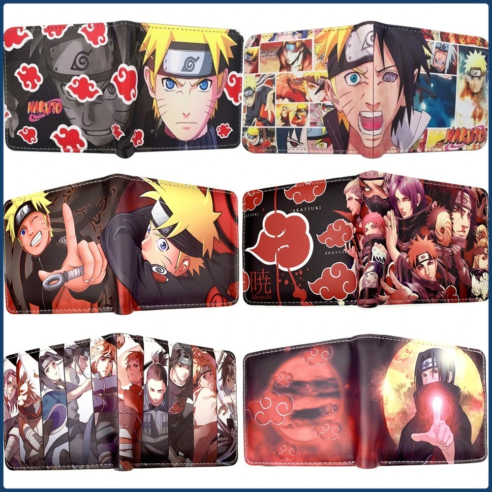 

Wholesale Japan Anime Peripheral Wallets High Quality Cartoon Fashion Holders Portable Multifunctional Wallet Boys Girls Gifts