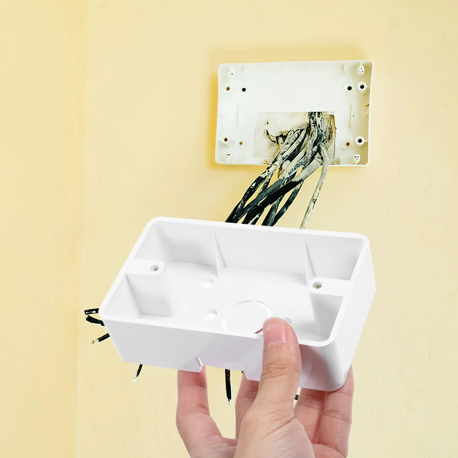 Surge Protector Wall Outlet Junction Box External Installation Boxes Surface Mounted The Switch