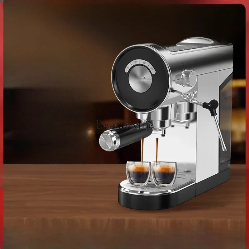 

xx24 Italian coffee machine household small semi-automatic extraction American milk foam