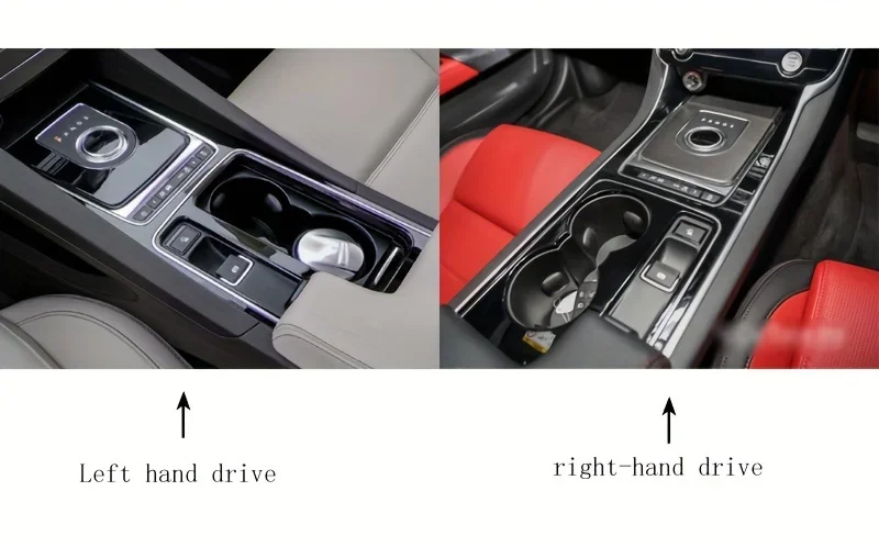 Car Styling Accessories Automobile gear panel decorative stickers For Jaguar XE 2017-2019