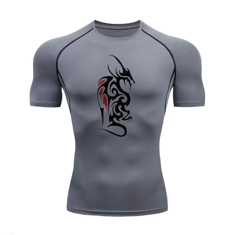 

Dragon Power: Men's Short-Sleeve Shirts with Bold Flying Dragon Designs