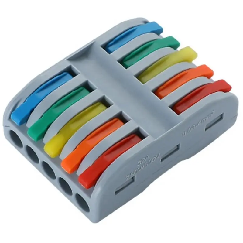 ABLJ 25PCS Universal Compact Fast Butt Wire Connector Tool Kit