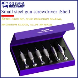 6in1 Mechanic IShell MAX High Hardness Precision Screwdriver Plum blossom cross for IPhone bottom Internal disassembly tools