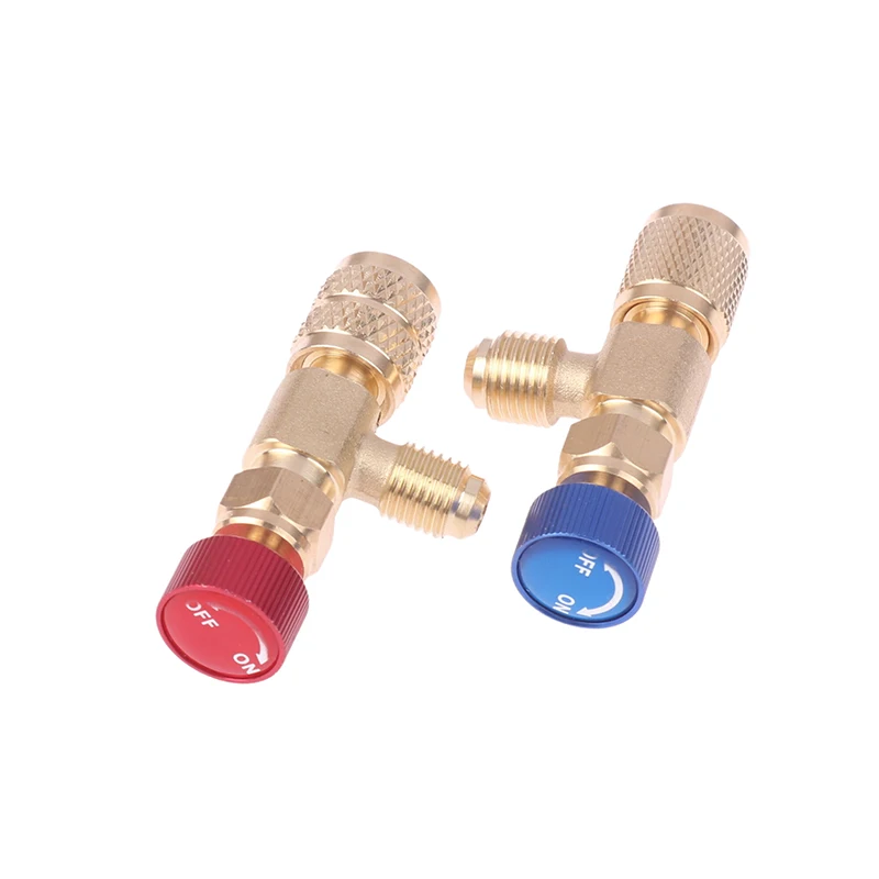 R22 Detection Tool DIY Accessories Air Conditioner Plus Safety Liquid Valve R410 R22 Refrigerant Vacuum Maintenance Switch