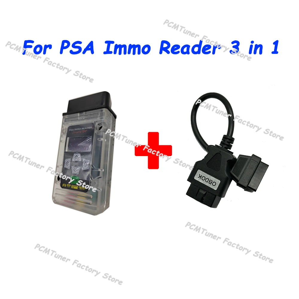 

For PSA Immo Reader Emergency Start for Fiat Emergency Start for BMW Force Ignition 3 in1 with OBD2 Cable Read PIN Code