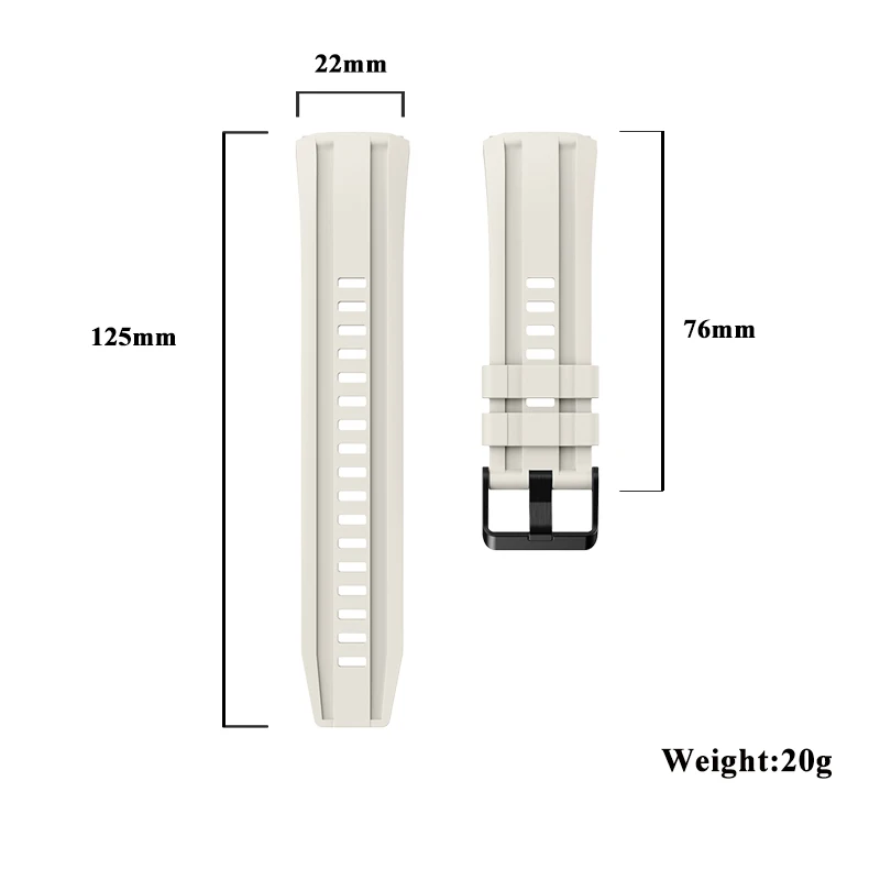 Bracelet Exquis pour Huawei Watch GT5pro 46mm, Design exclusif, Couverture Complète, Pas de Gaps