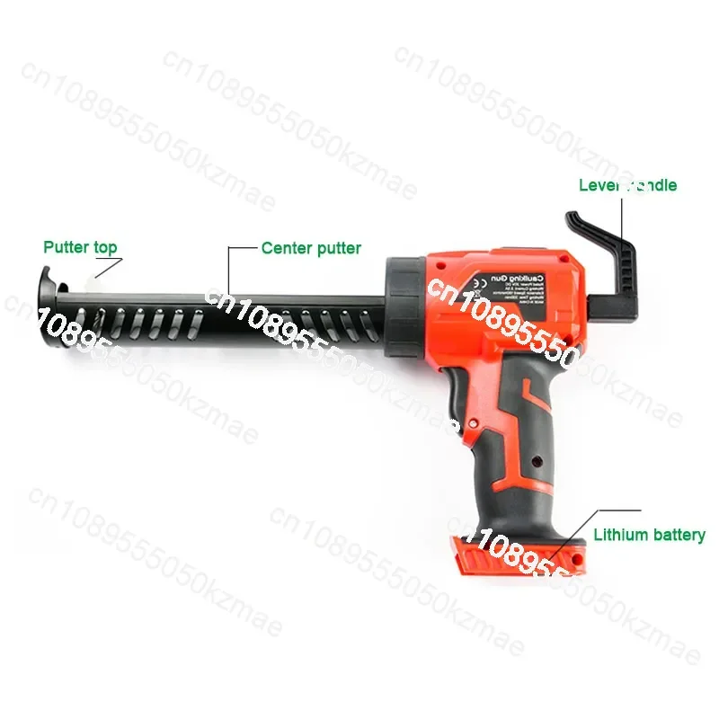 Multi-function Wireless Caulking Gun Heat Hot Melt 7000RPM Electric Pressure Glue Sewing Seams Sealant Glue Gun with Battery