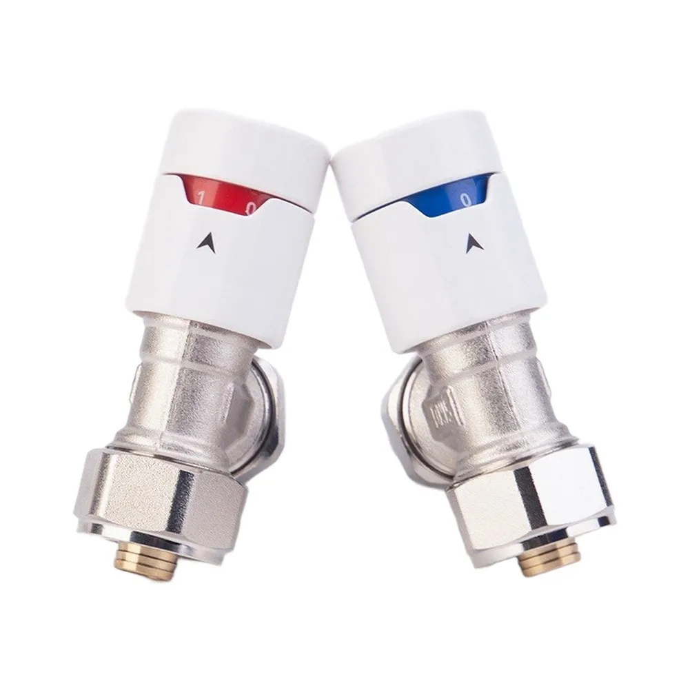 DN15 Water Valve Brass Angle Valve For Comfortable Space Robust Brass Material Hard Sealed Structure Rust Resistant Design