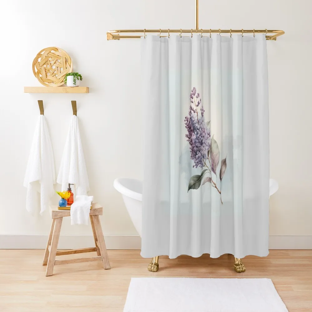 

Sweet Lilac Shower Curtain Luxury Bathroom Shower Toilet Accessories Bathroom For Shower Elegant Bathroom Curtain
