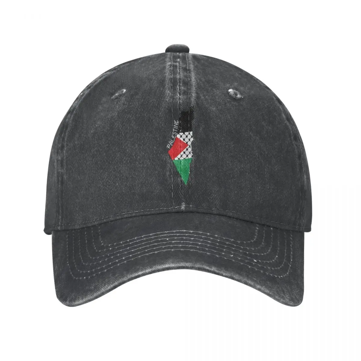 Palestine Palestinian Unisex Style Baseball Cap Distressed Denim Hats Cap Vintage Outdoor All Seasons Travel Adjustable Sun Cap