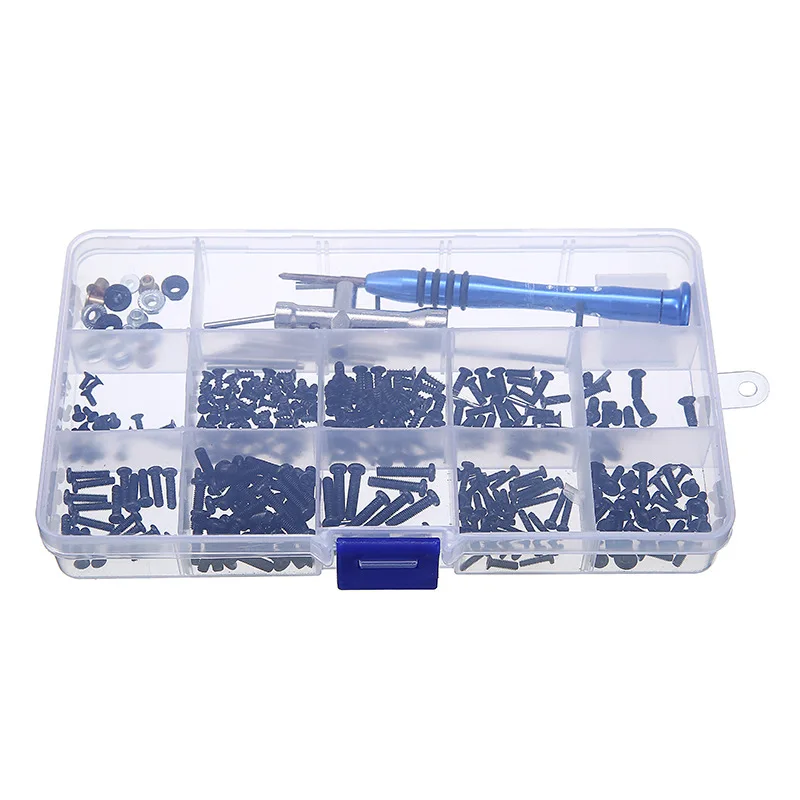 RC Car Model Upgrade Replacement Repair Matel Screw Tool Kit for WL 144001 02 144010 124016-17 -18 124019