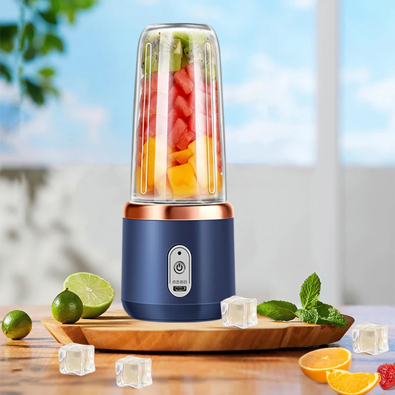 휴대용 USB 충전 주스 추출기 소형 다기능 교반 학생 가정용 Juicer 컵