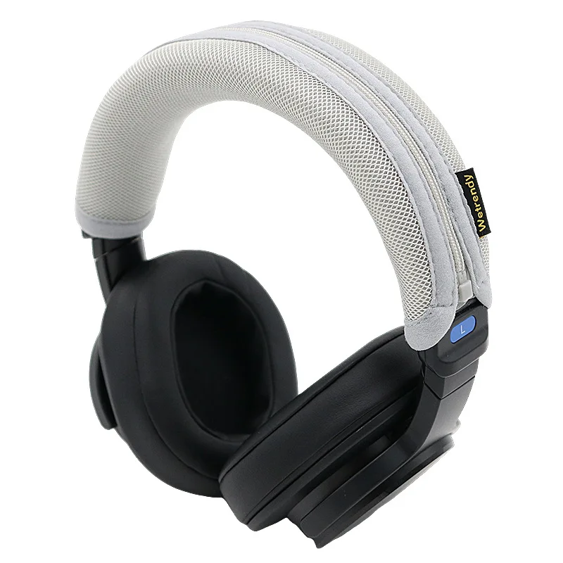 

Headphone Zipper Head Beam Cover for Sony MDR-M1 Breathable Mesh Cloth Protective Case Headset， Headbeam Protector Sleeve 11.4