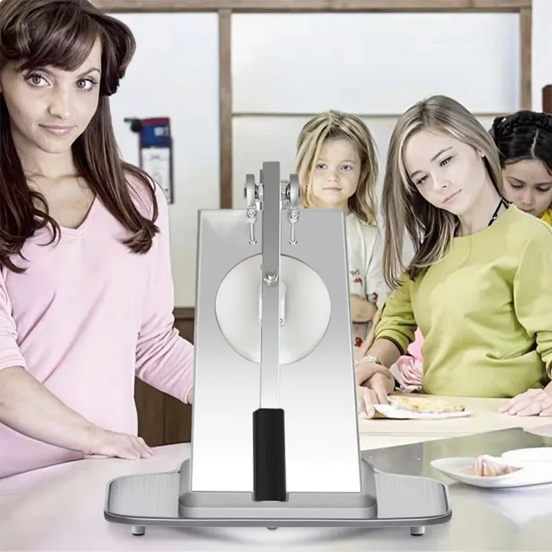

Household Manual Pizza Dough Pastry Press Machine Commercial Pancake Sheeter Machine