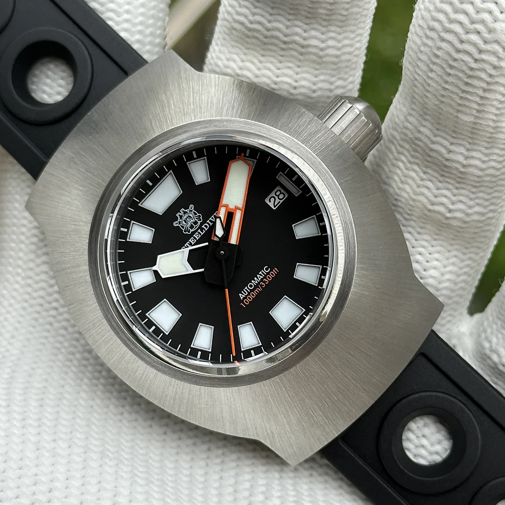 STEELDIVE 2025 New In SD1920 Unique Men's Watches AR Sapphire glass 1000M Waterproof Luxury NH35 Automatic Men Sport Dive Watch