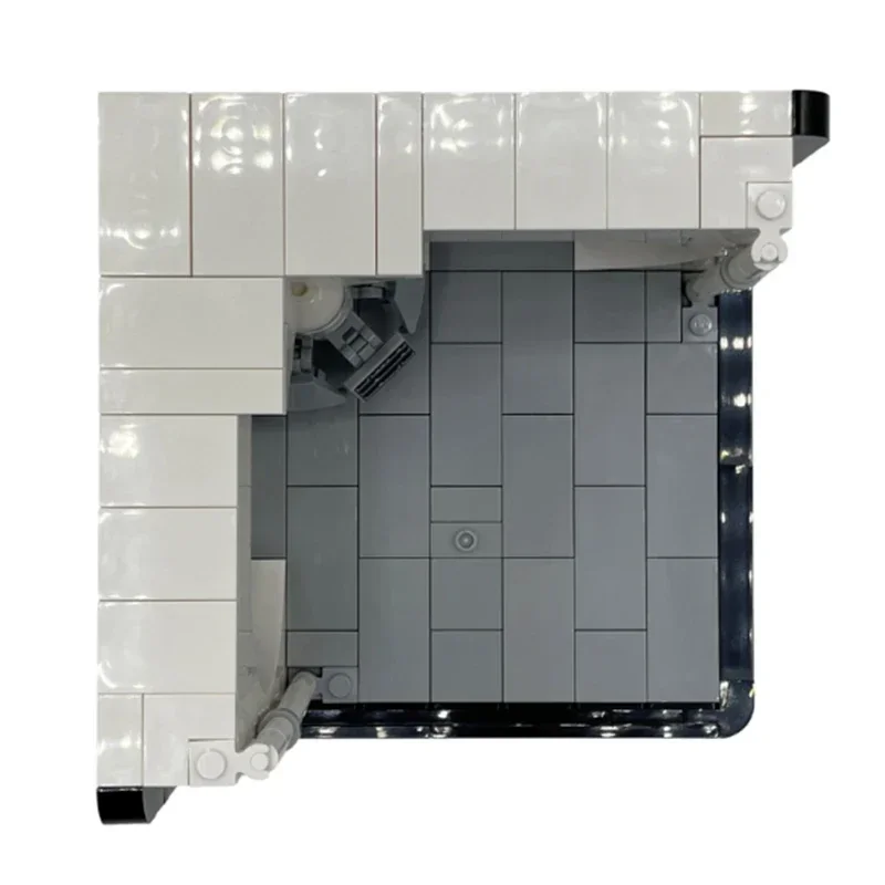 スタームービーモデル Moc ビルディングブロック 第四廊下 宇宙船技術 モジュールブロック ギフトおもちゃ DIY セット 組み立て クリスマス