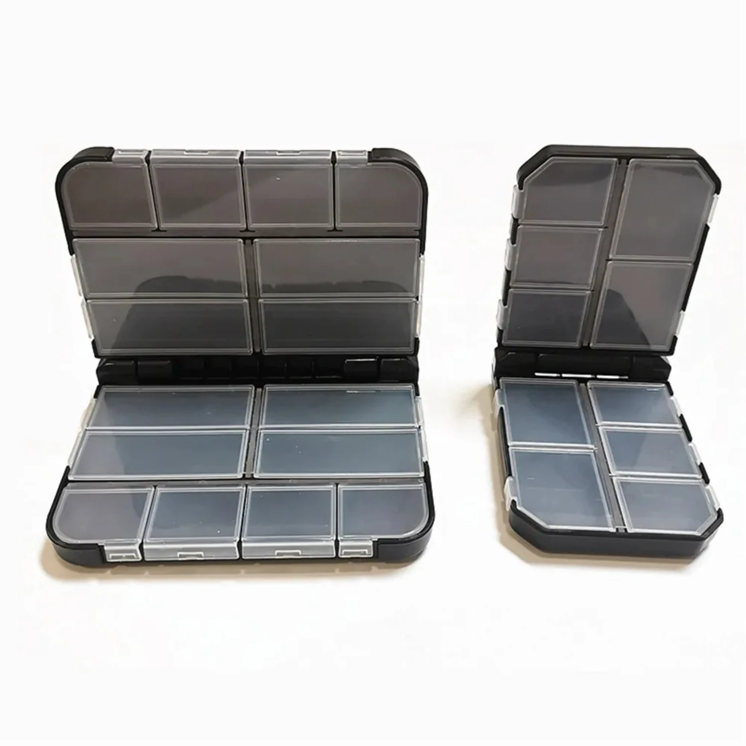 Double Sided Fishing Gear Accessories Box Fishing Gear Box 16 Grid Design Fishing Hook Accessories Tool  Box