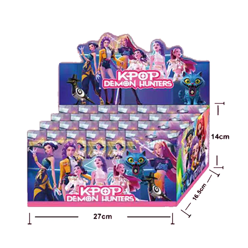 1-24 szt./zestaw Figurki Kpop Demon Hunters Derpys Tiger Rumi Mira Zoey Sussy, zabawki, figurki, lalki, prezenty niespodzianki dla fanów, blind box