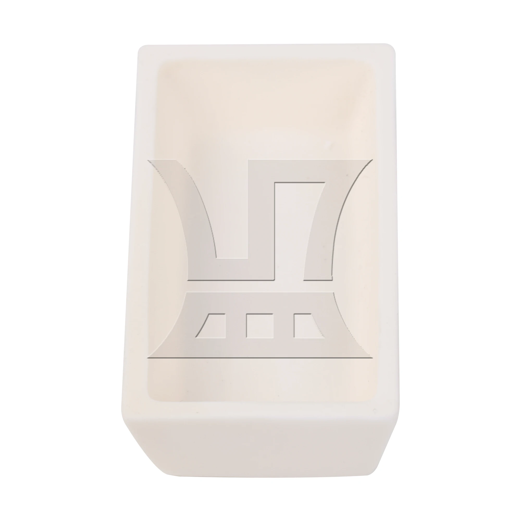 

BQLZR 50ml Aluminum Oxide Melting Crucible Rectangle Boat Crucible Furnace Casting Tool 80x40x18mm