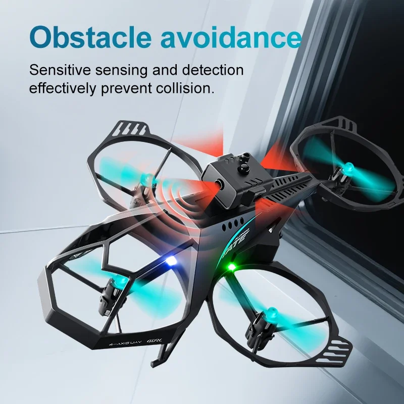 Smart Obstakel vermijden Afstandsbediening Quadcopter 2.4G Optische Stroom Hover LED Verlichting 3D Roll RC Drone RC Vliegtuig speelgoed Geschenken