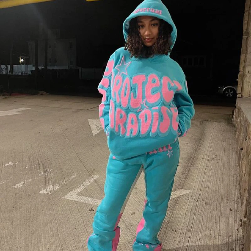 Y2K Streetwear Hoodie Sweatshirt Funny Star Letter Graphic Hoodie Harajuku Anime Hooded Pullover Hip Hop Hipster Women Men emo