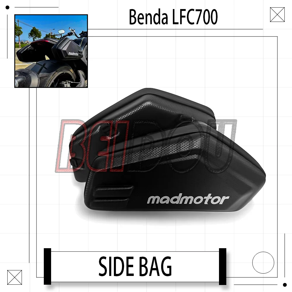 

New For Benda LFC700 LFC 700 Lfc700 700 LFC Motorcycle Side Bag Saddle Bag Tool Bag Side Bag Fit Benda LFC700