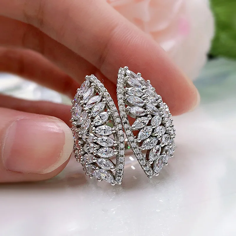 

S925 silver ins tide small skirt ring fan ring small fragrance sweet gift net red all-match