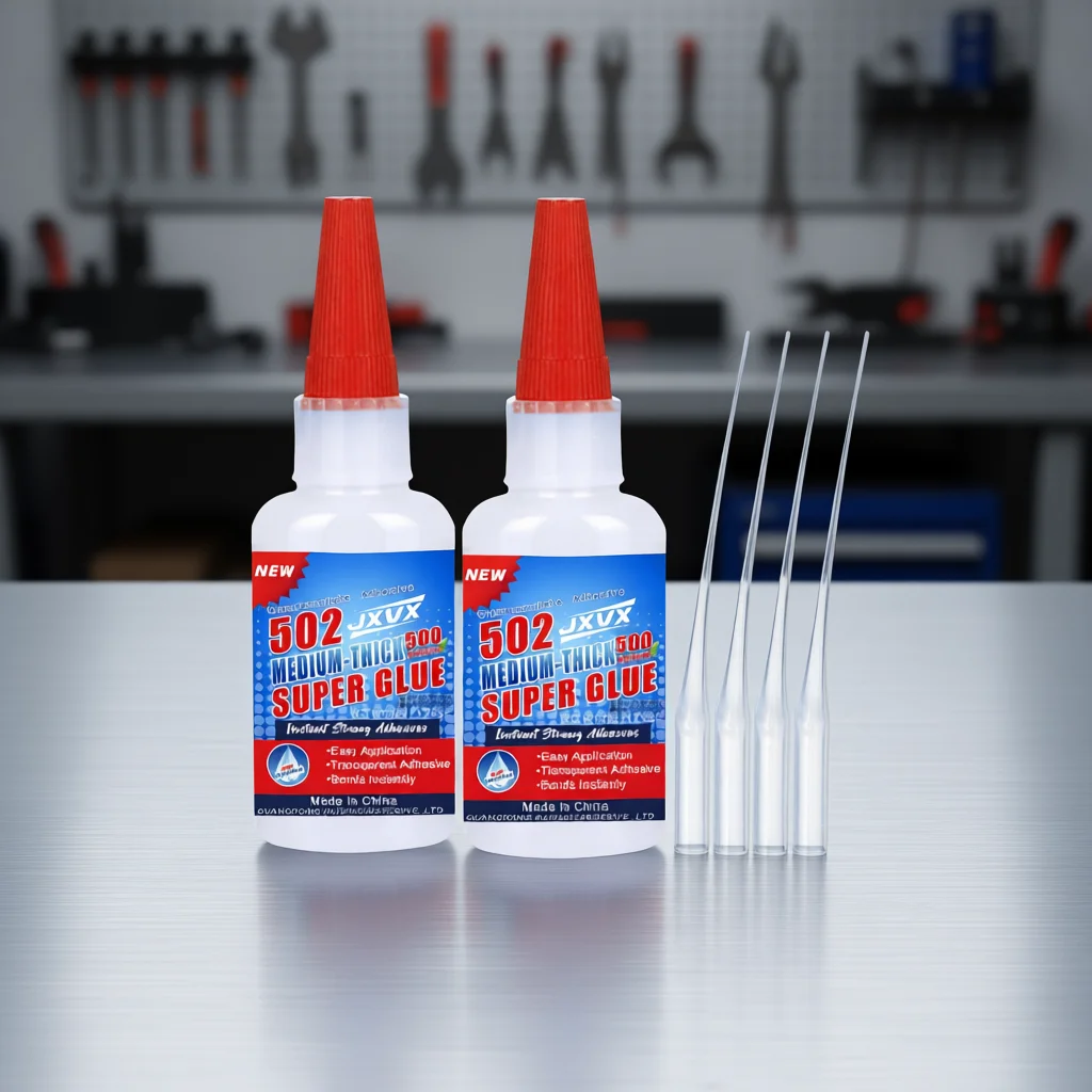 50g Professional 502 Super Glue Extra Strong Fast Instant Adhesive Cyanoacrylate Hardware Plast... product image
