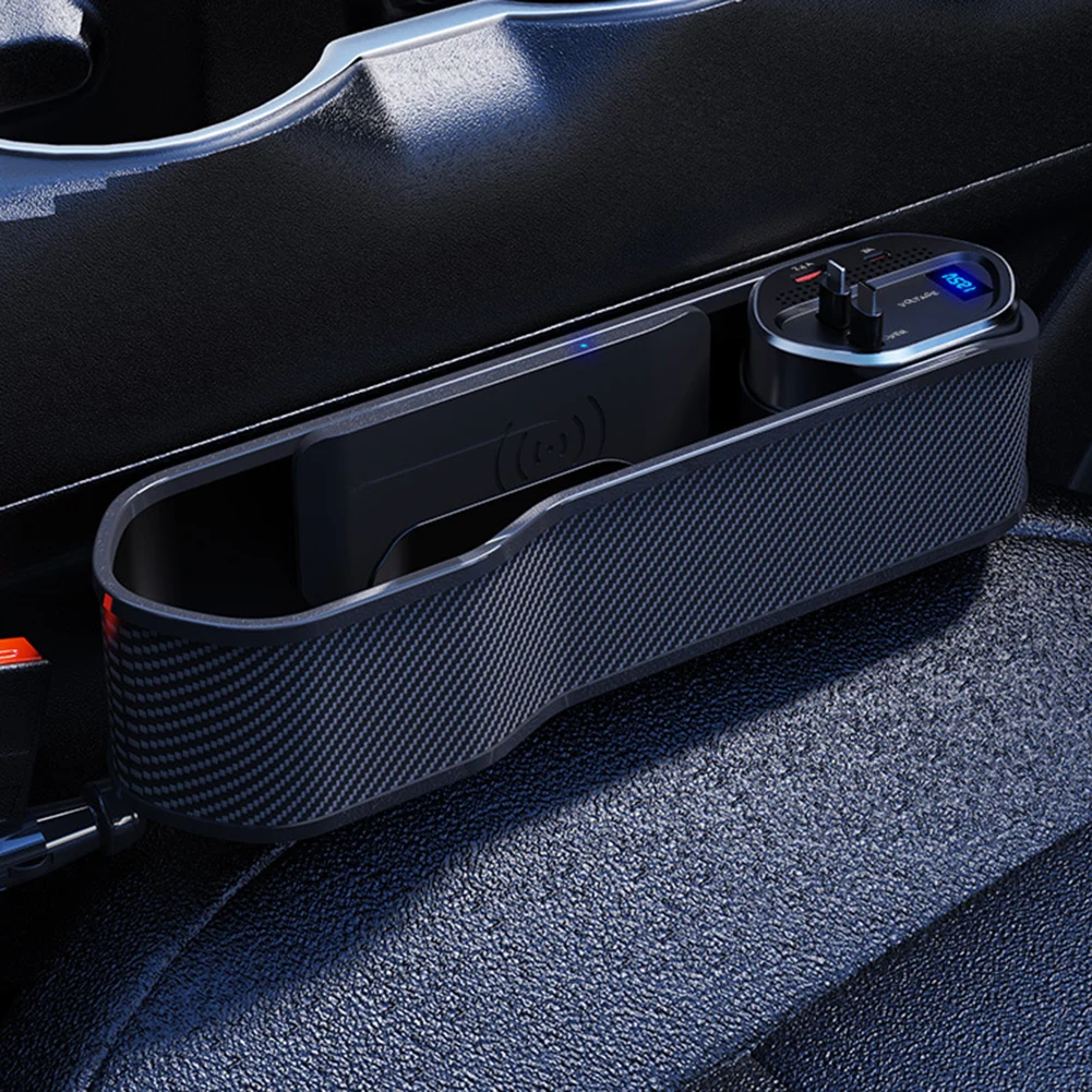 

Автомобильные сиденья, ящик для хранения с беспроводным зарядным устройством, прочные автомобильные сиденья, карманный ящик для хранения для внедорожников