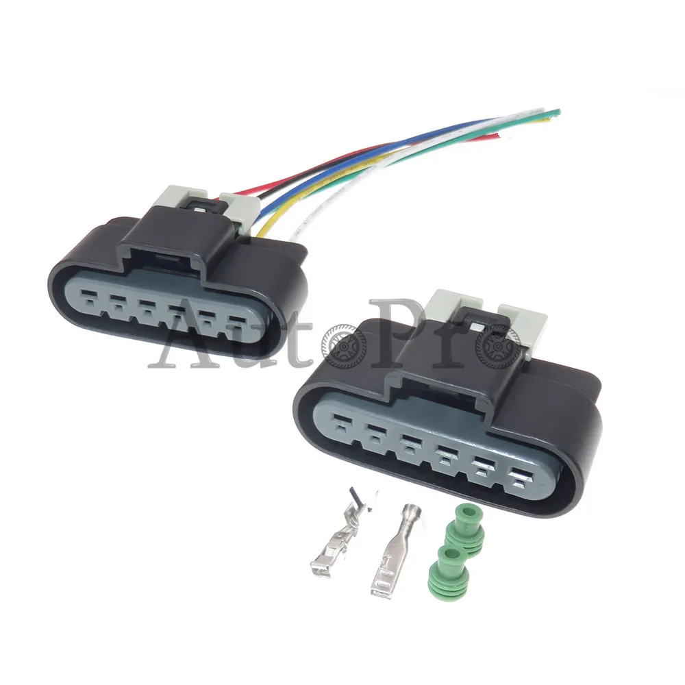 

1 Set 6 Hole AC Assembly 13521469 13521467 Automobile Plug Waterproof Auto Electrical Wiring Harness Socket