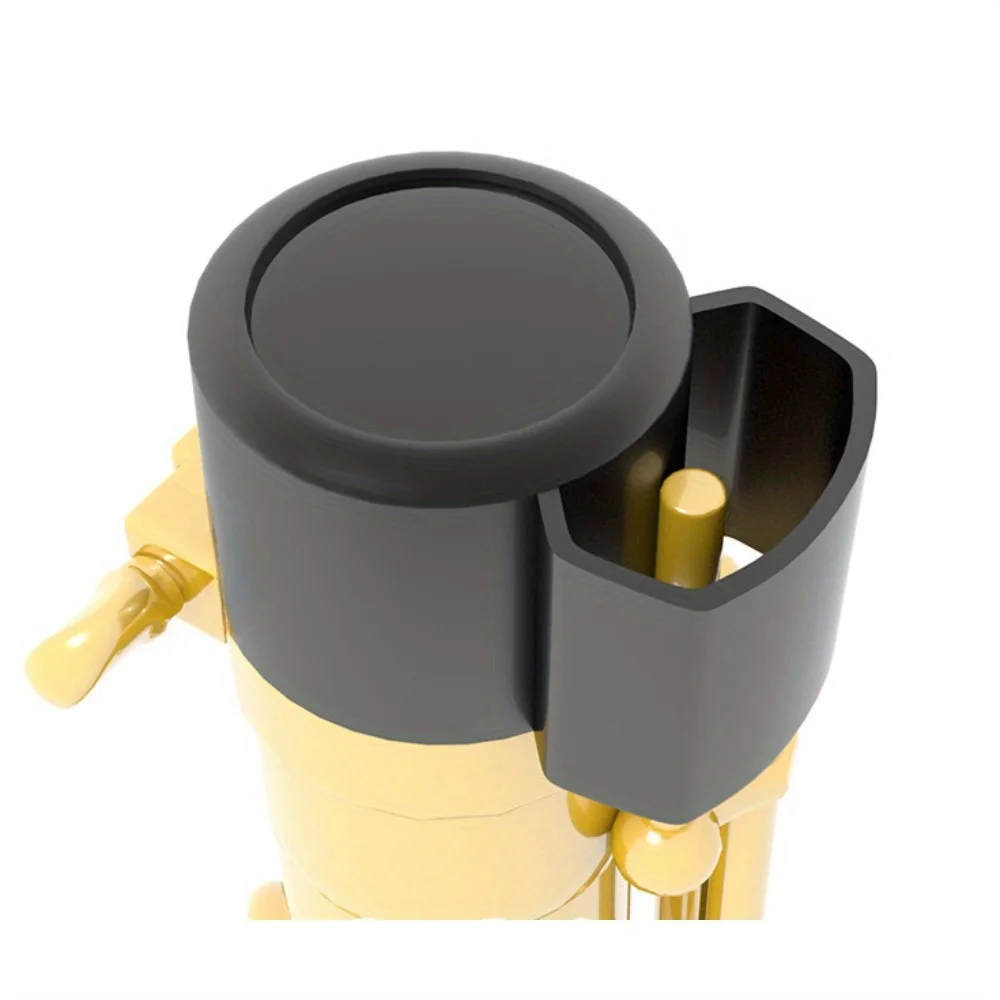 1PC Alto Saxophone End Plug ABS Black Neck Plugs End Cap Protection Tool Trumpet Maintenance Kit Durable