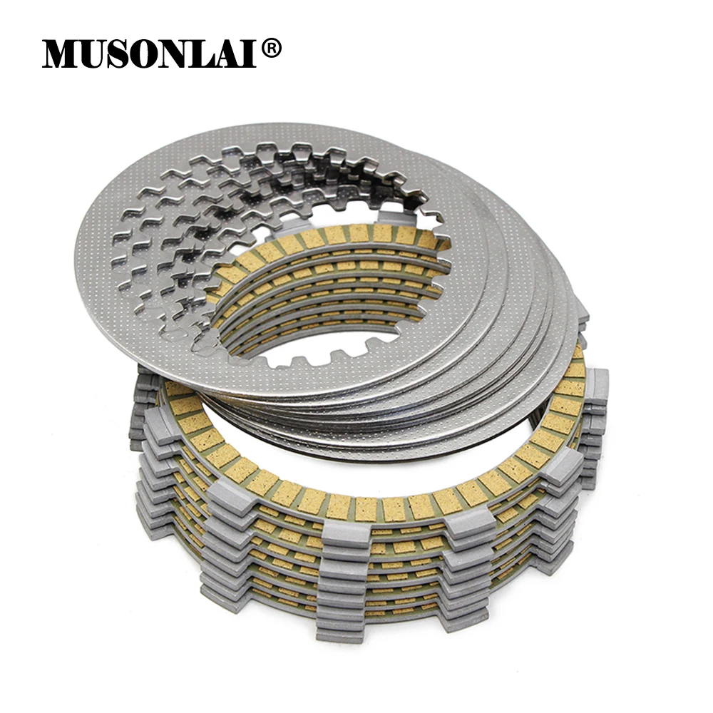 

Motorcycle Clutch Friction Plates Disc Steel Plates for Yamaha YZF-R6 YZF600 R6S R6 RaceBase 3J2-16324-00 4FN-16321-00