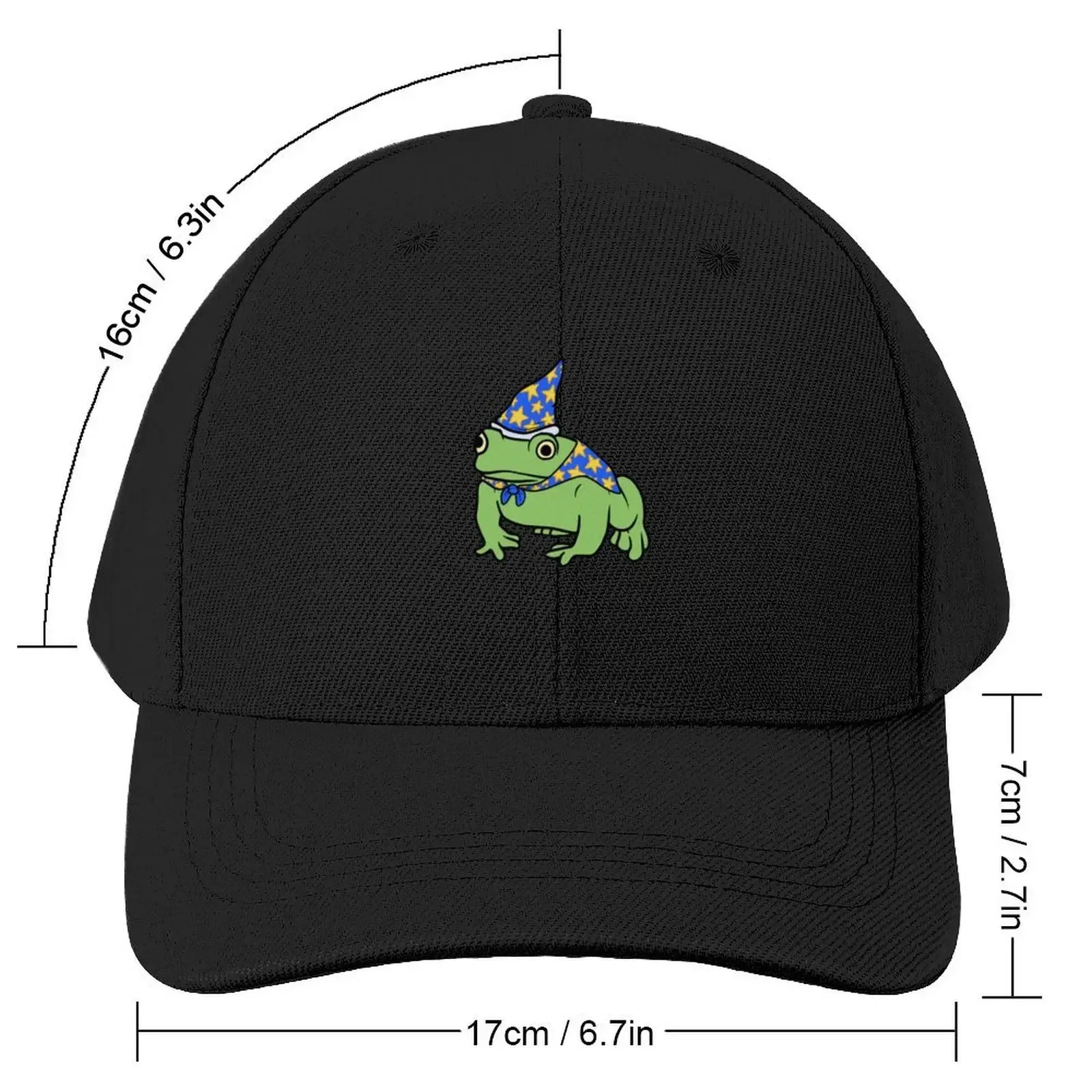 Wizard Frog Baseball Cap Rave Vintage Women Beach Fashion Men's