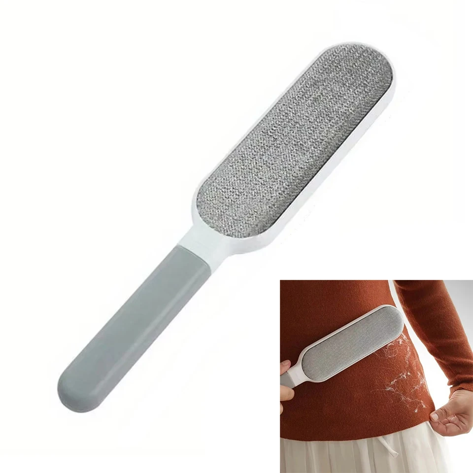 Double Sided Electrostatic Pet Hair Remover Reusable Lint Brush for Clothing Sofa Furniture Carpet Bedding Home Cleaning Tool