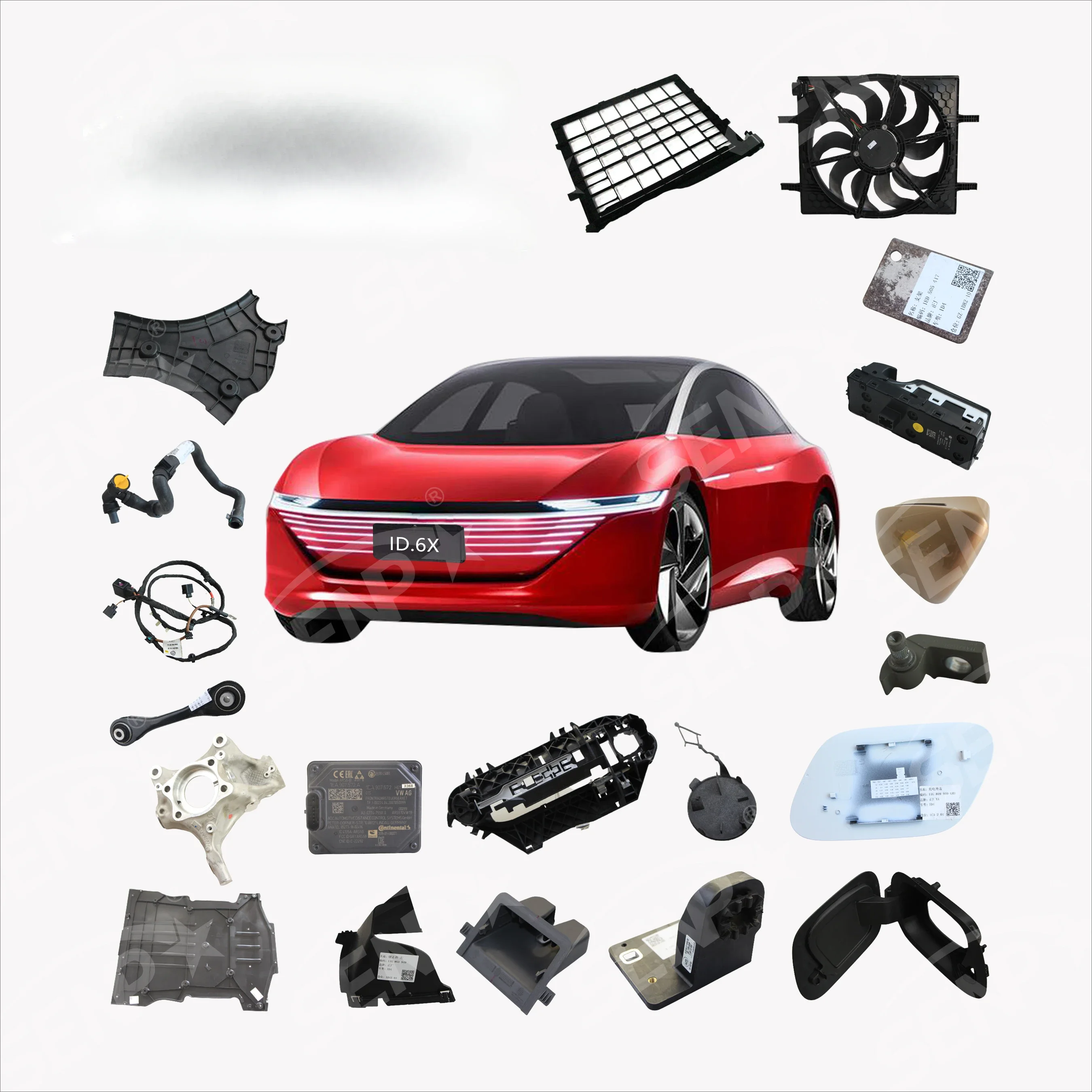 SENPEI Hot sale Car Accessories Auto Body Kit Spare Parts For VW BORA POLO TOUAREG PHAETON SKODA SHARAN TOURAN GOLF JETTA PASSAT