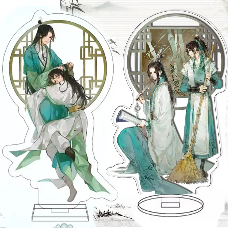 Elegant Scum Villain Self Saving System Shen Qingqiu Luo Binghe Cosplay Figures Acrylic Stand Model Anime Desk Decor Accessories