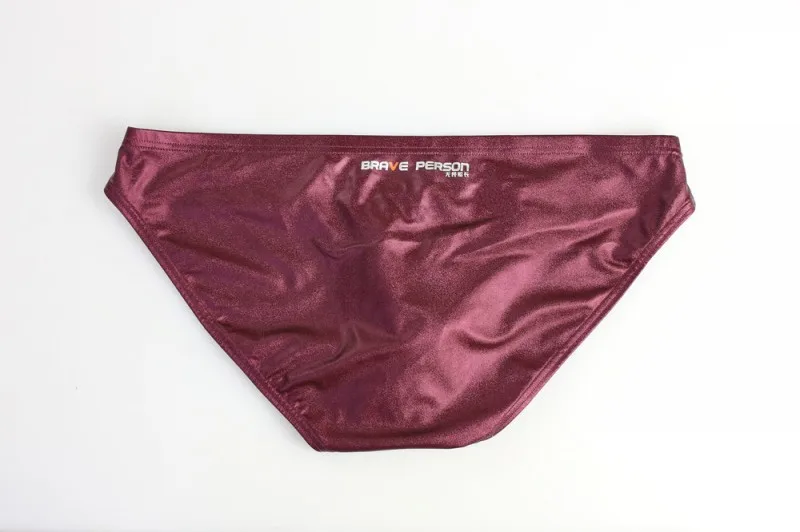 Men's Bulge Briefs Metallic Faux Leather Bikini Briefs Gays Low-Rise Sexy Hip Hop Dance Trunks for Club Party Fashion Underpants
