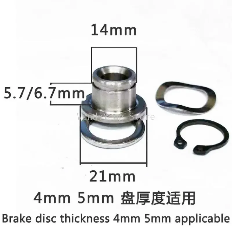 Motorcycle Brake Disc Floating Disc, Stainless Steel Live Rivets, Free Disassembly And Assembly