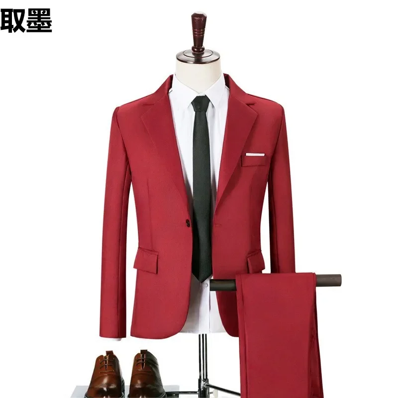 Quality Casual Western-Style Suits Multi-Color High-Level Business Apparel New Model Always In Stock Foreign Trade Amazon