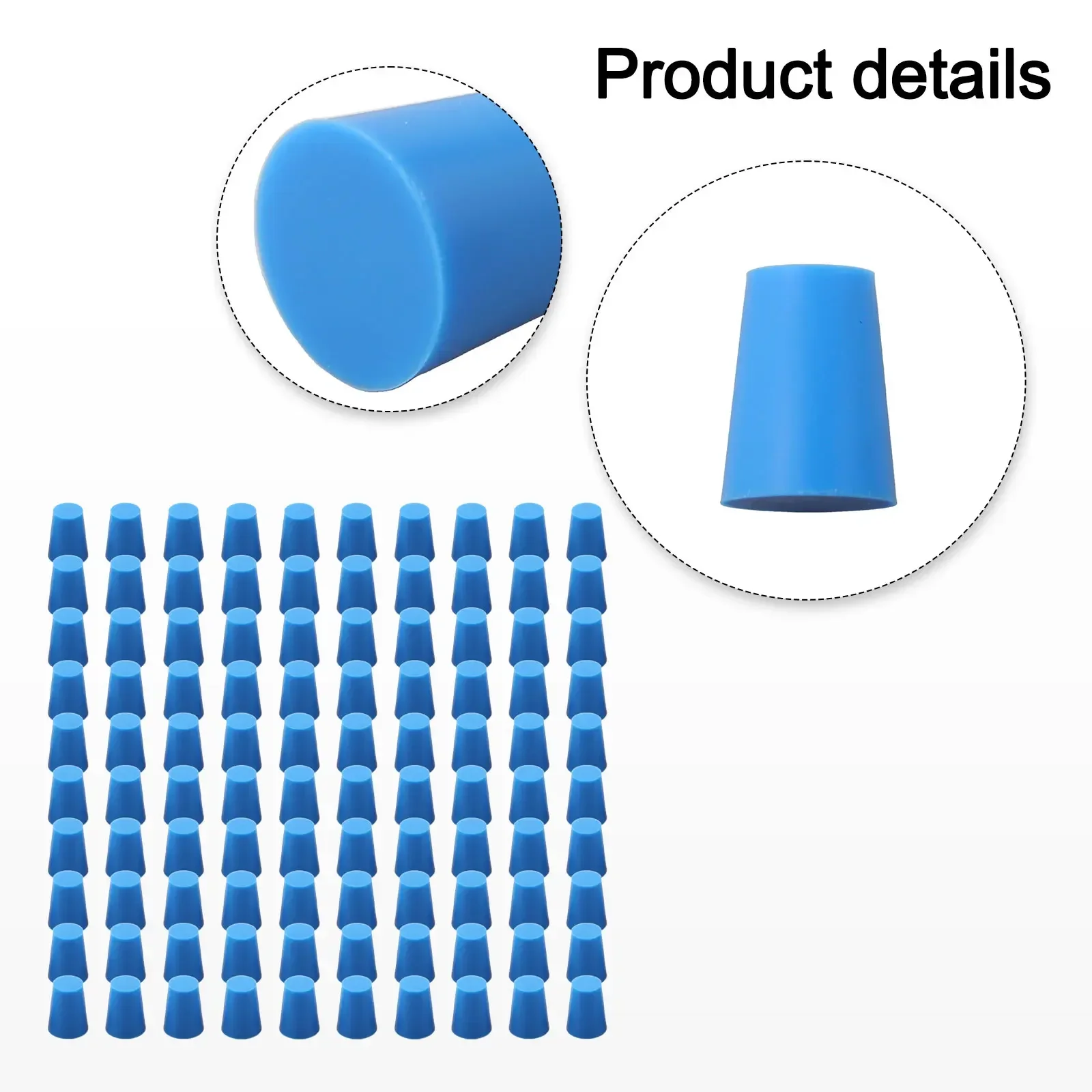 Cone Shaped Plugs Coating Plugs Assortment For Painting Size 13X17X25mm High Universality Fitment For Coating Applications