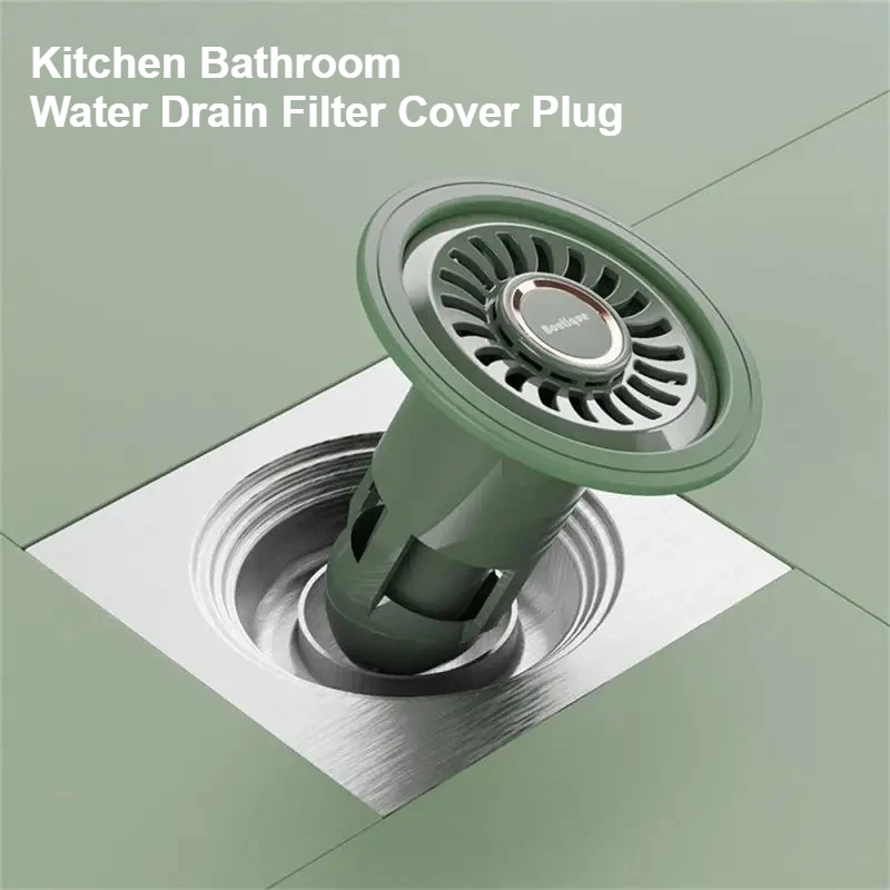 

Silicone Bath Shower Floor Strainer Core Kitchen Bathroom Water Drain Filter Cover Plug Trap Siphon Sink Deodorant Wholesale