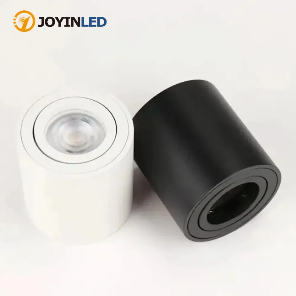 

Потолочный светильник JOYINLED черно-белый, накладной, с цоколем GU10, светодиодный, AC85-265V