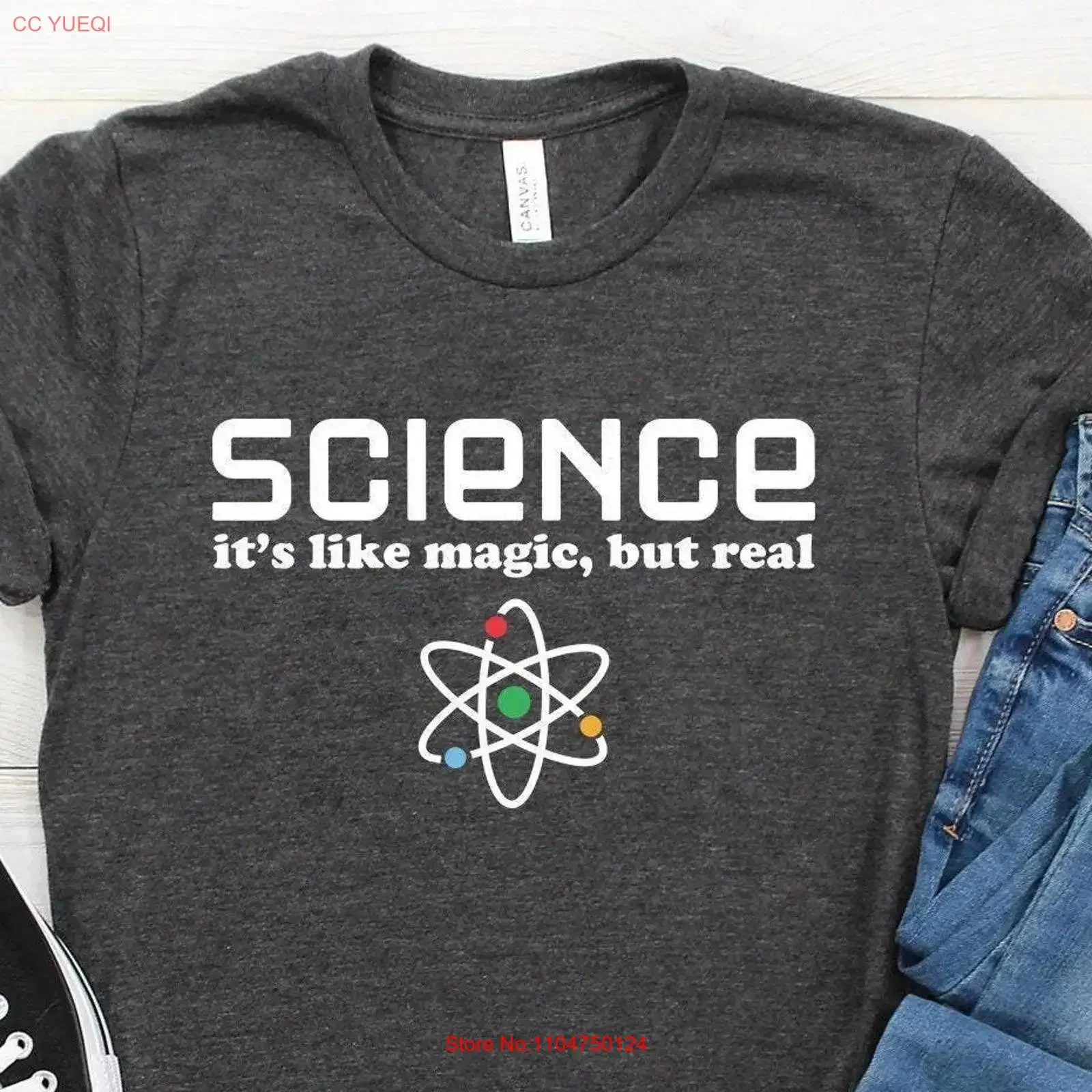 Science T Shirt Lover Teacher ScientisT Nerd Is Like Magic Softstyle  vintage Washed Stylish Comfortable Casual Versatile