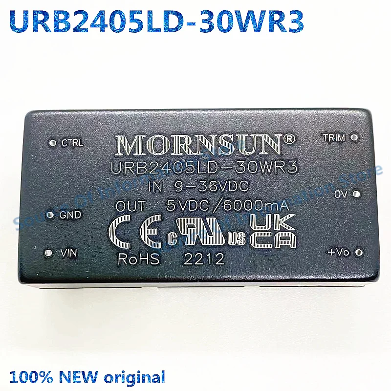 

URB2405LD-30WR3 DC-DC Power Module 24V to 5V6A