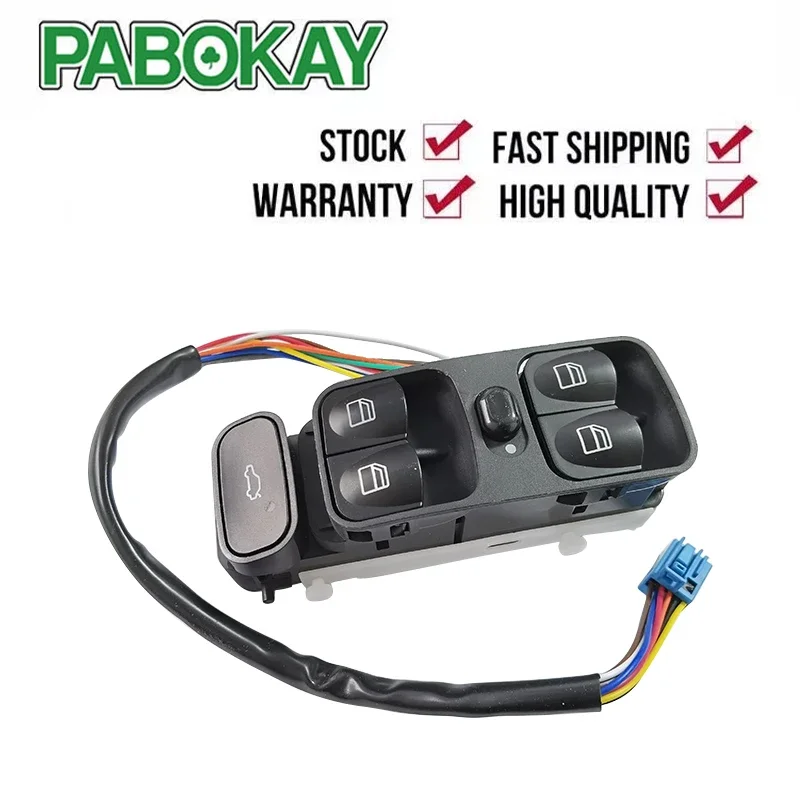 وحدة تحكم مفتاح نافذة رئيسية جديدة لمرسيدس بنز W203 C-CLASS C320 C230 2038200110 A2038200110 A2038210679