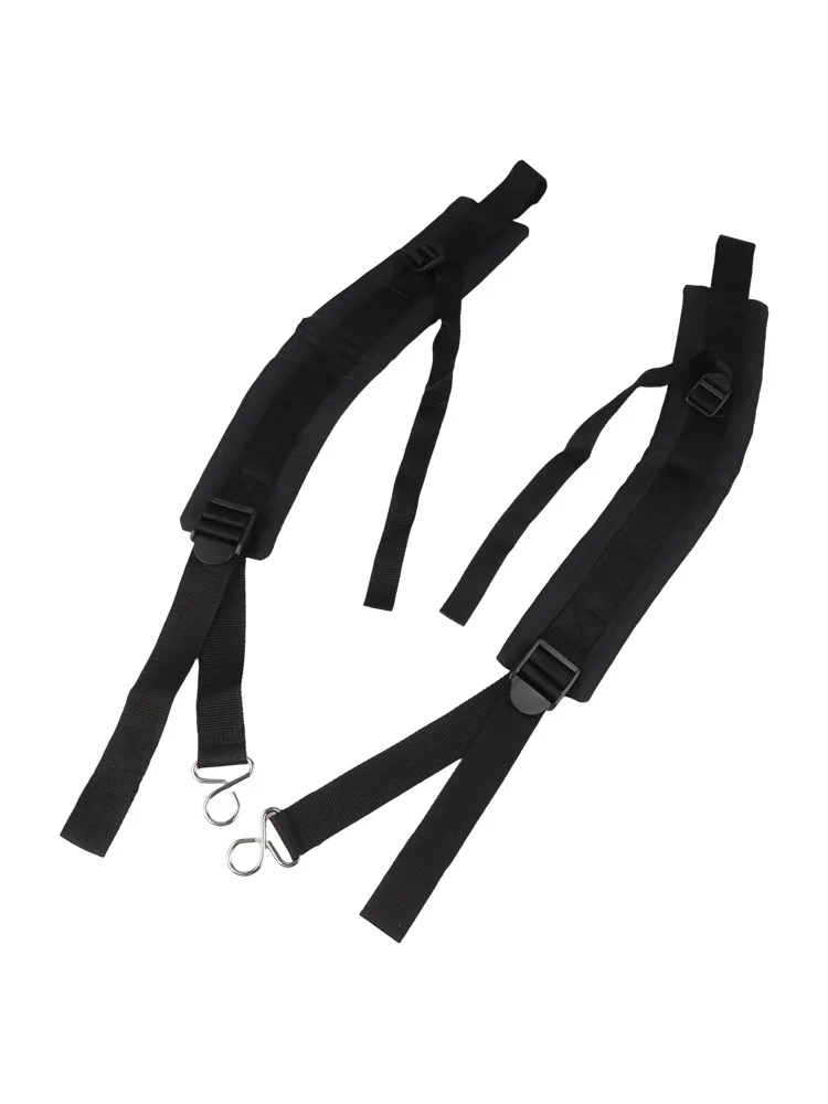 Yard Maintenance Black Backpack Blower Straps Adjustable Straps For Backpack Blower Ergonomic Shoulder Support