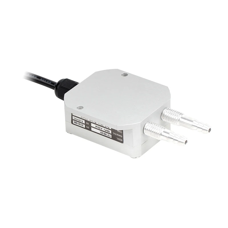 Differential Pressure Transmitter 4-20mA Micro Low Cost Silicon 1%FS Accuracy IP65 for Air/Gas