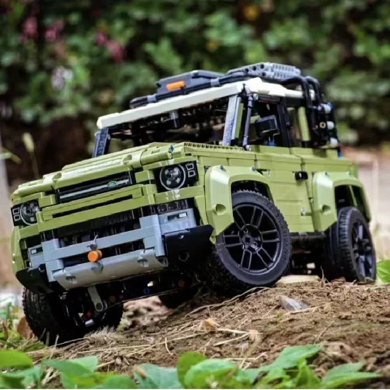 2573 Uds. SuperCar Land Riover Defender vehículo todoterreno bloques de construcción modelo de coche juguetes de ladrillo técnico para niños niñas regalos 42110